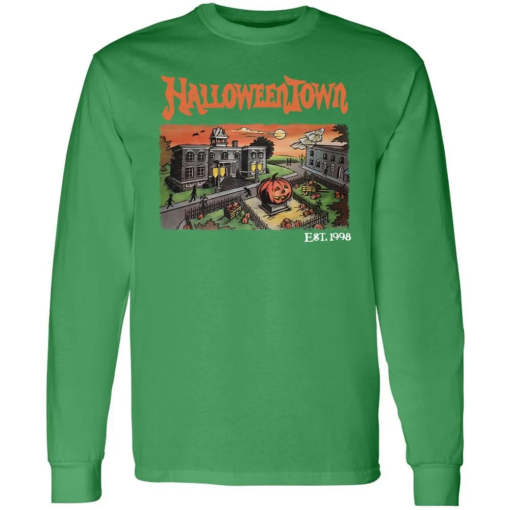 Long Sleeve T-Shirt - UZKY7XE5 - Irish Green - 10