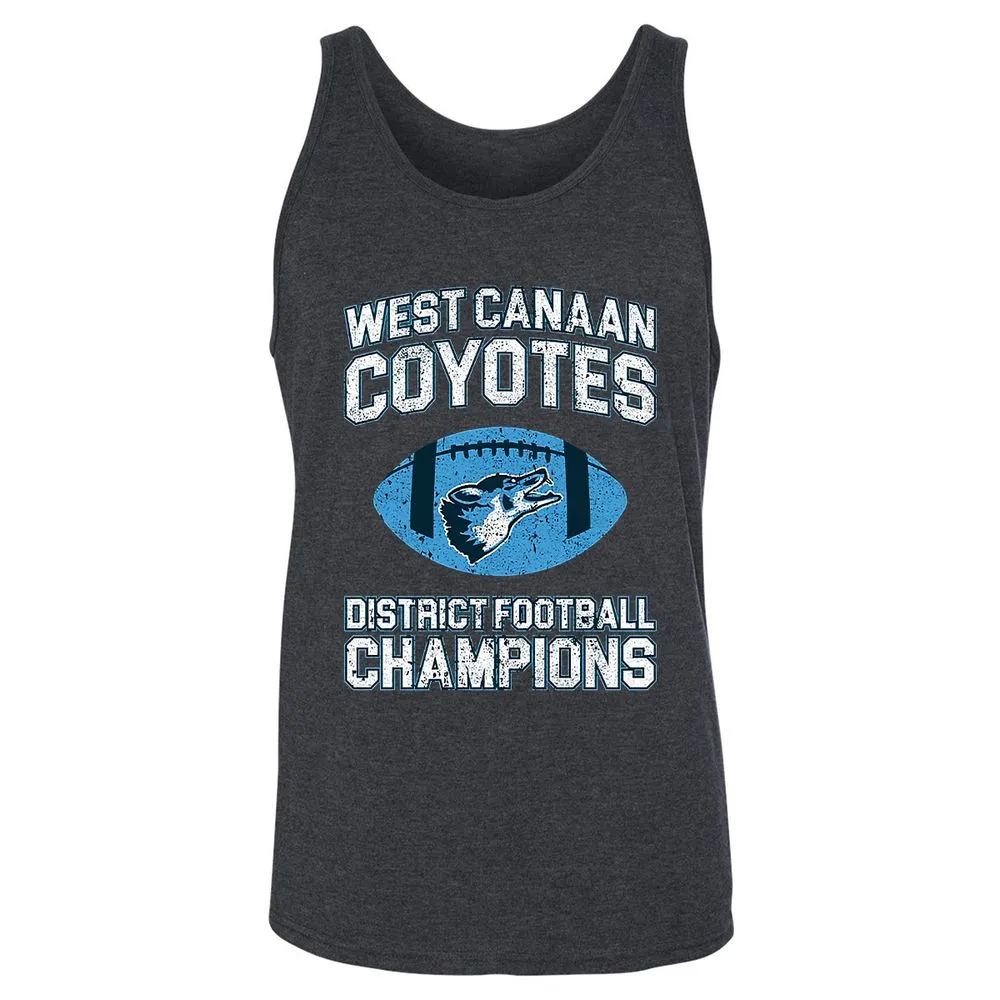 Unisex Jersey Tank - KDCFEAEH - Dark Grey Heather - 6