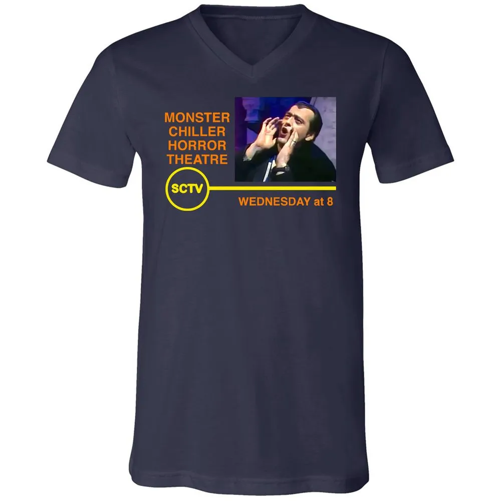 Unisex V-Neck T-Shirt - SV6U6C2U - Navy - 2