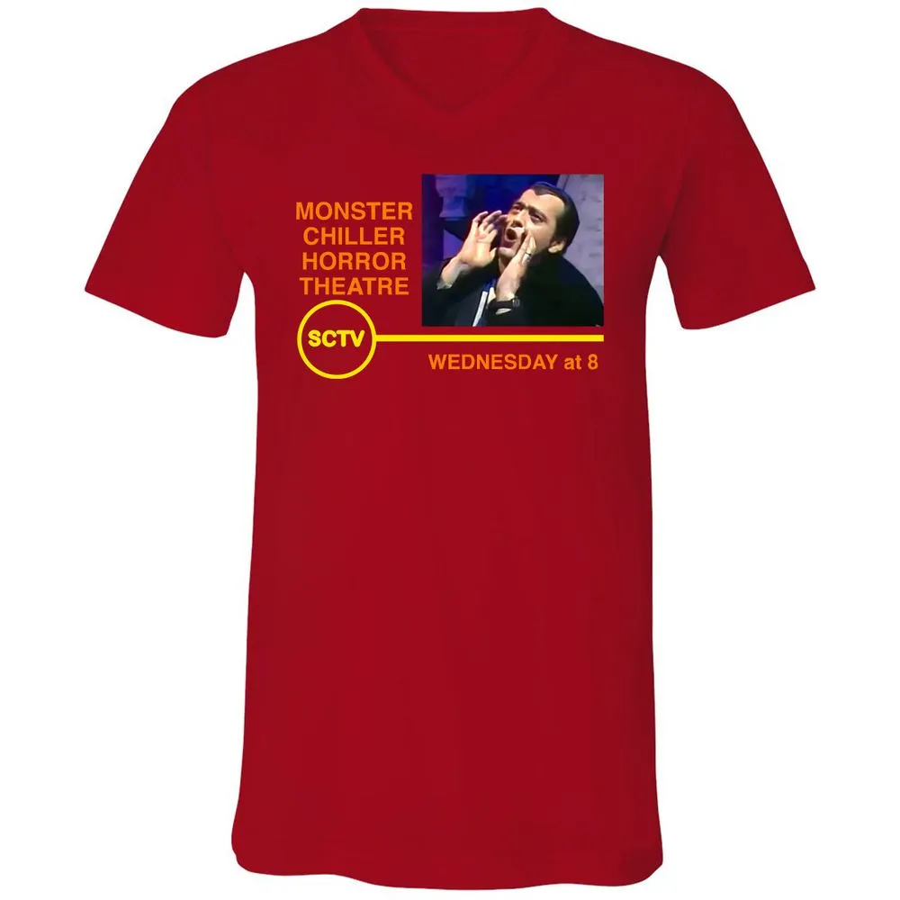 Unisex V-Neck T-Shirt - SV6U6C2U - Red - 3