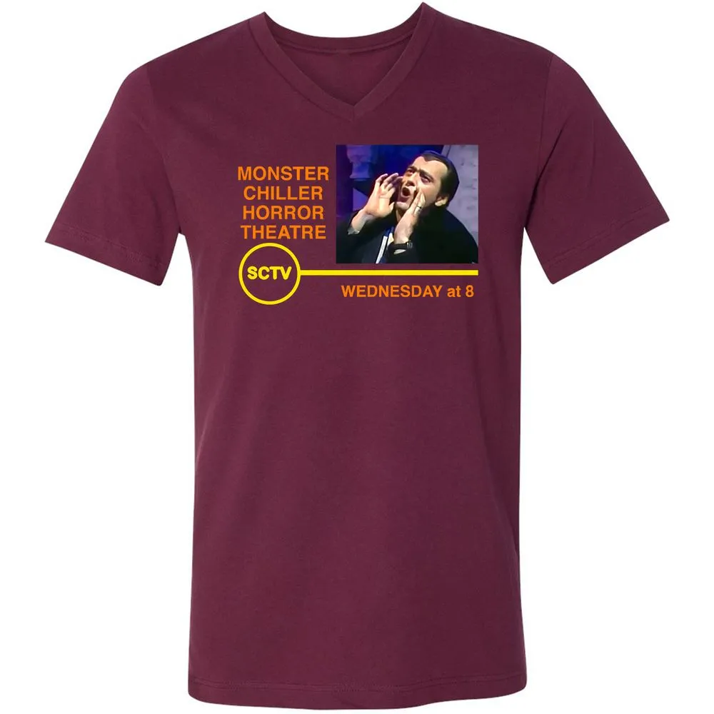 Unisex V-Neck T-Shirt - SV6U6C2U - Maroon - 6