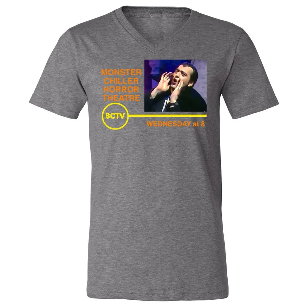 Unisex V-Neck T-Shirt - SV6U6C2U - Deep Heather - 13