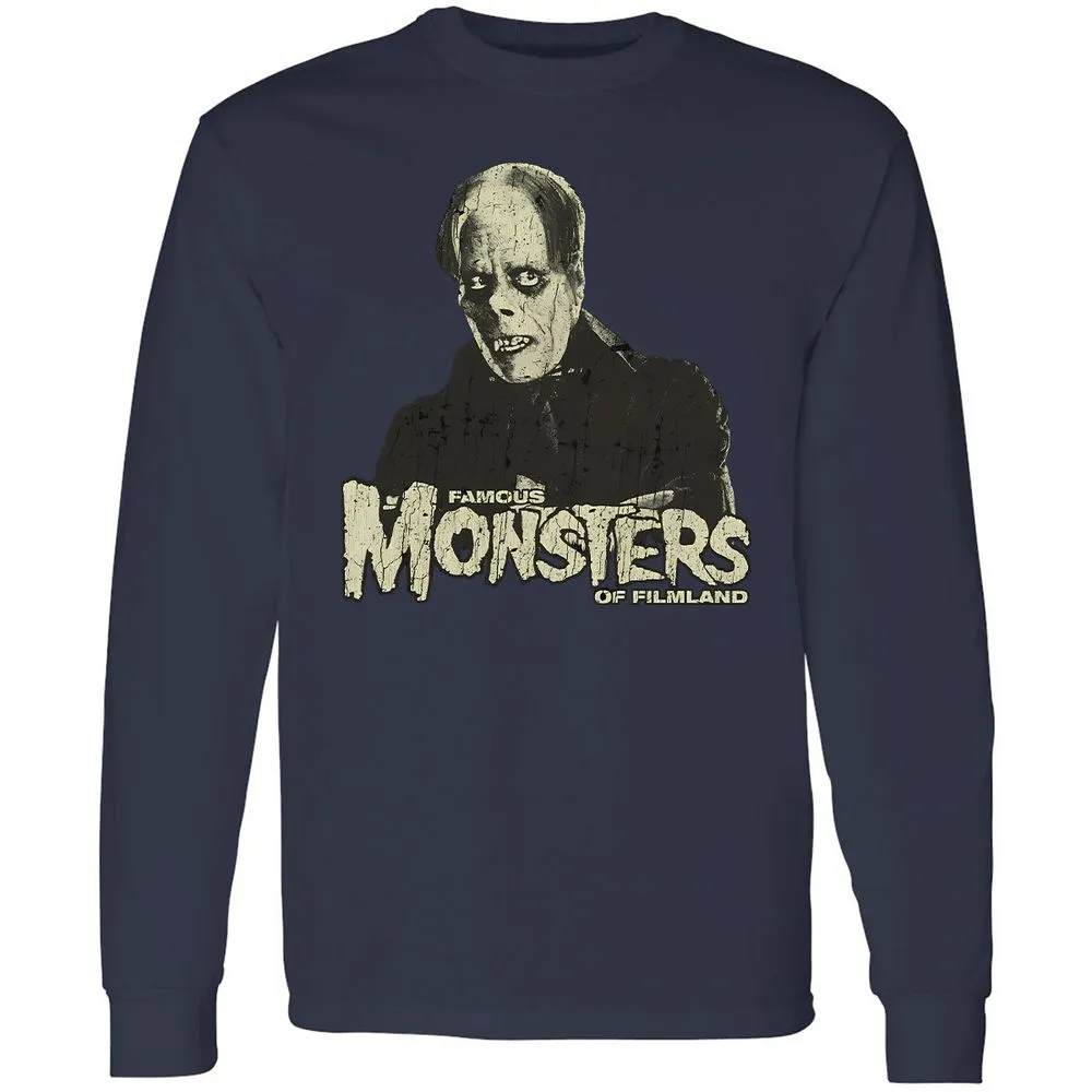 Long Sleeve T-Shirt - V2W23Z7W - Navy - 2