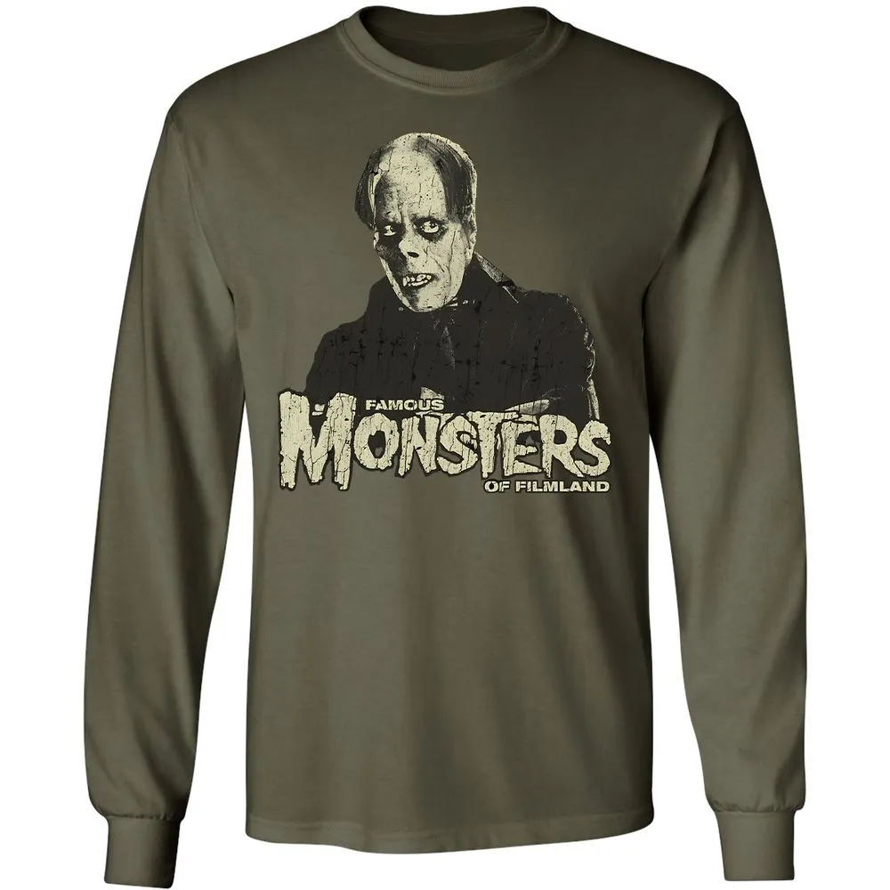 Long Sleeve T-Shirt - V2W23Z7W - Military Green - 16