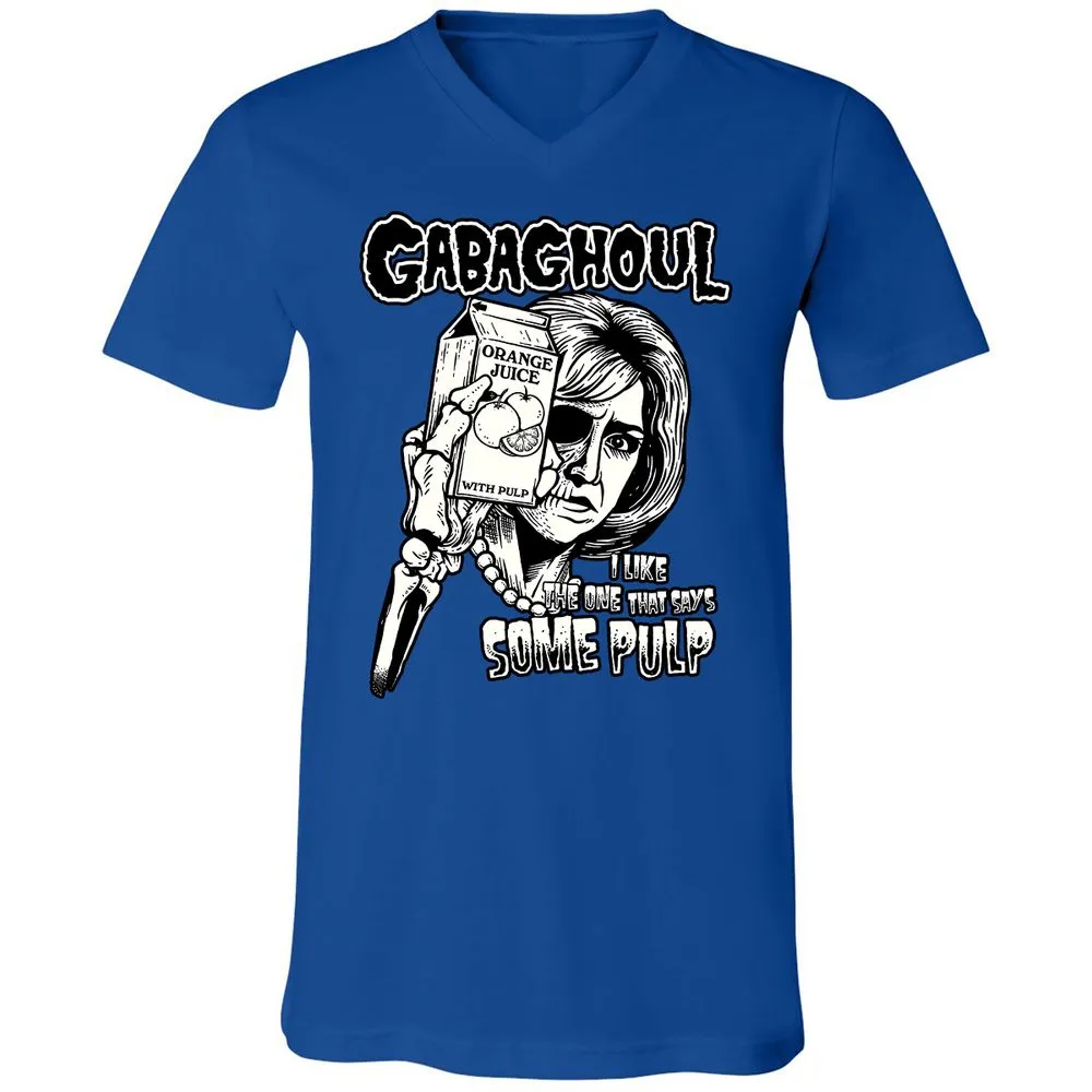 Unisex V-Neck T-Shirt - YJXC7BXC - True Royal - 4