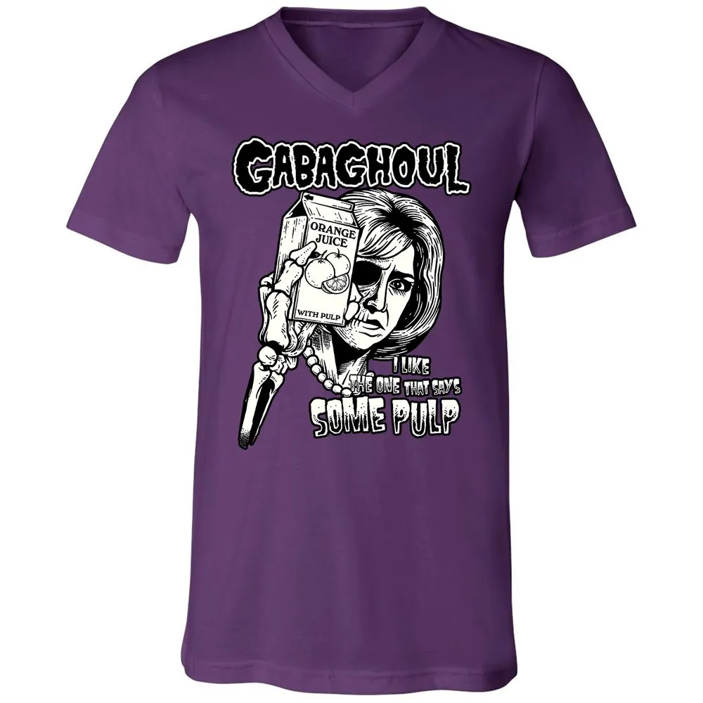 Unisex V-Neck T-Shirt - YJXC7BXC - Team Purple - 9