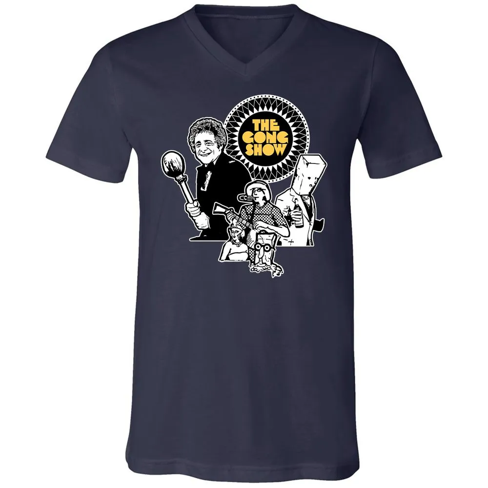 Unisex V-Neck T-Shirt - 5MAGVYSR - Navy - 2