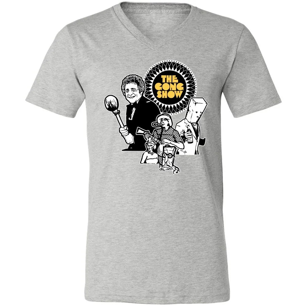 Unisex V-Neck T-Shirt - 5MAGVYSR - Athletic Heather - 7