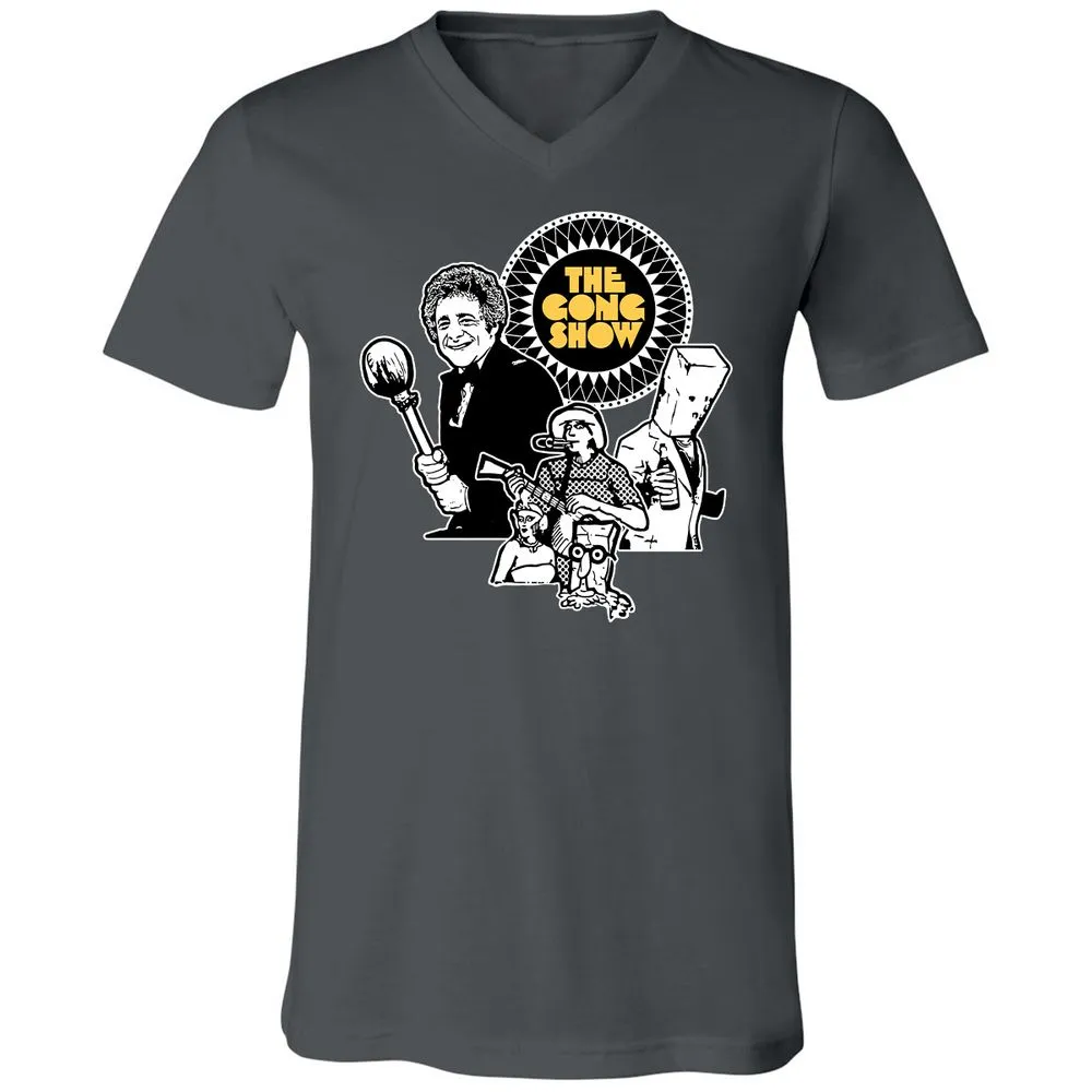 Unisex V-Neck T-Shirt - 5MAGVYSR - Asphalt - 12