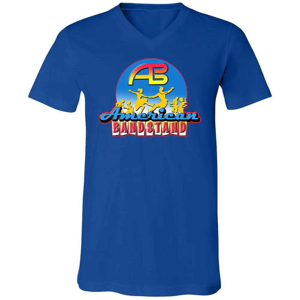 Unisex V-Neck T-Shirt - HS77C7DK - True Royal - 4
