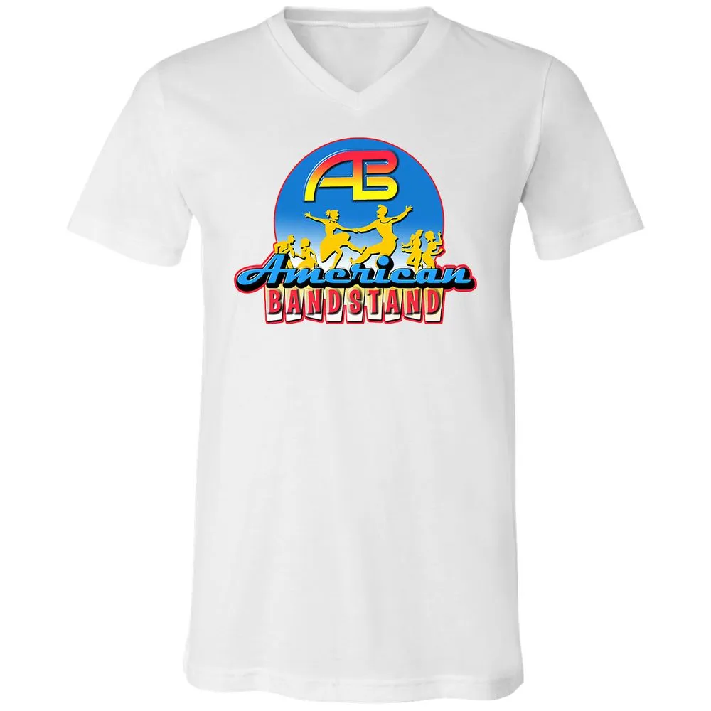 Unisex V-Neck T-Shirt - HS77C7DK - White - 5