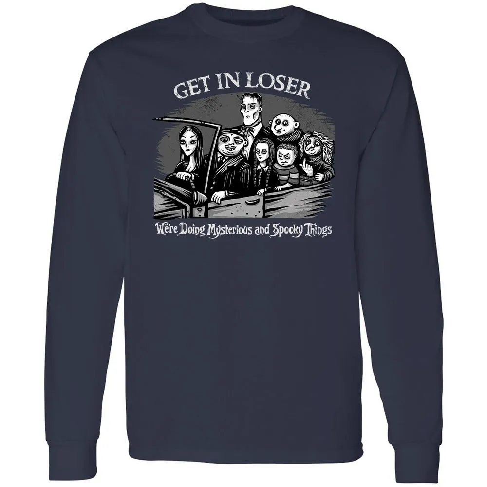Long Sleeve T-Shirt - YGQGCMS8 - Navy - 2