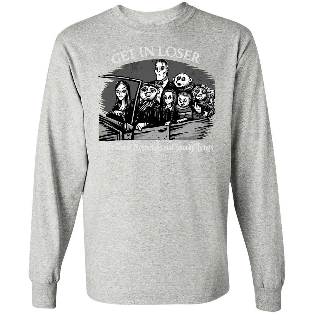 Long Sleeve T-Shirt - YGQGCMS8 - Ash - 7
