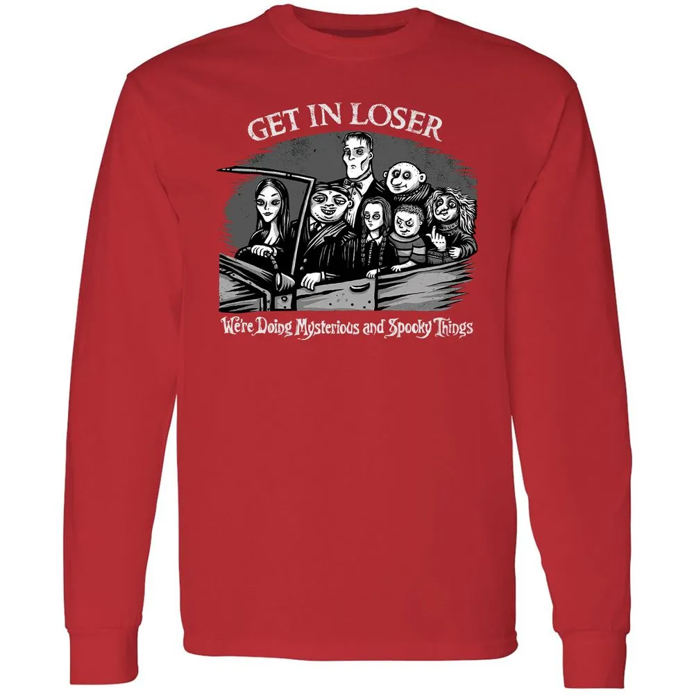 Long Sleeve T-Shirt - YGQGCMS8 - Red - 14