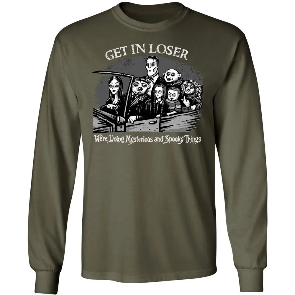 Long Sleeve T-Shirt - YGQGCMS8 - Military Green - 16