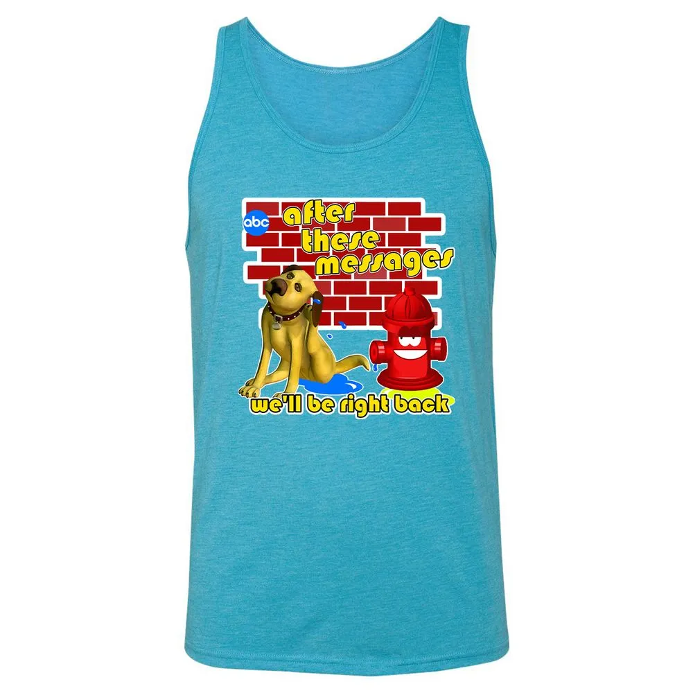 Unisex Jersey Tank - CTQEZCDP - Aqua Triblend - 3