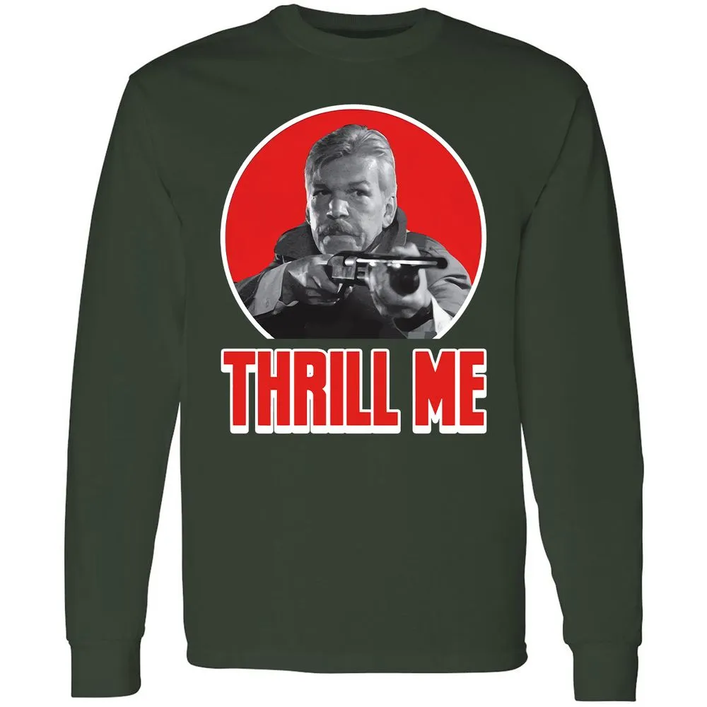 Long Sleeve T-Shirt - CRL87BTD - Forest Green - 4