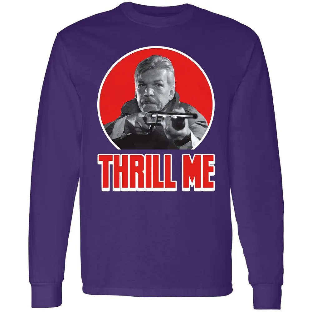 Long Sleeve T-Shirt - CRL87BTD - Purple - 13