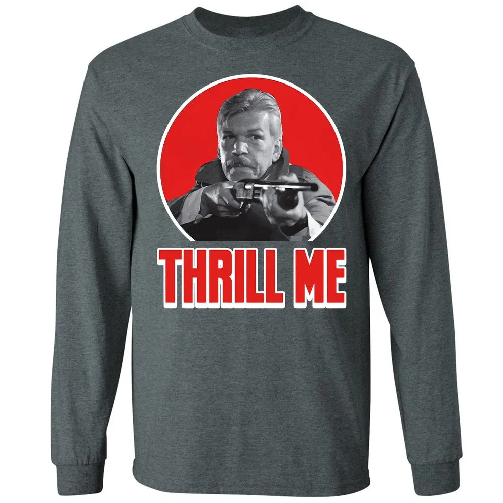 Long Sleeve T-Shirt - CRL87BTD - Dark Heather - 15