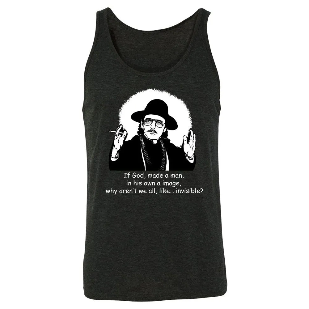 Unisex Jersey Tank - 9152QDCM - Charcoal Black Triblend - 5