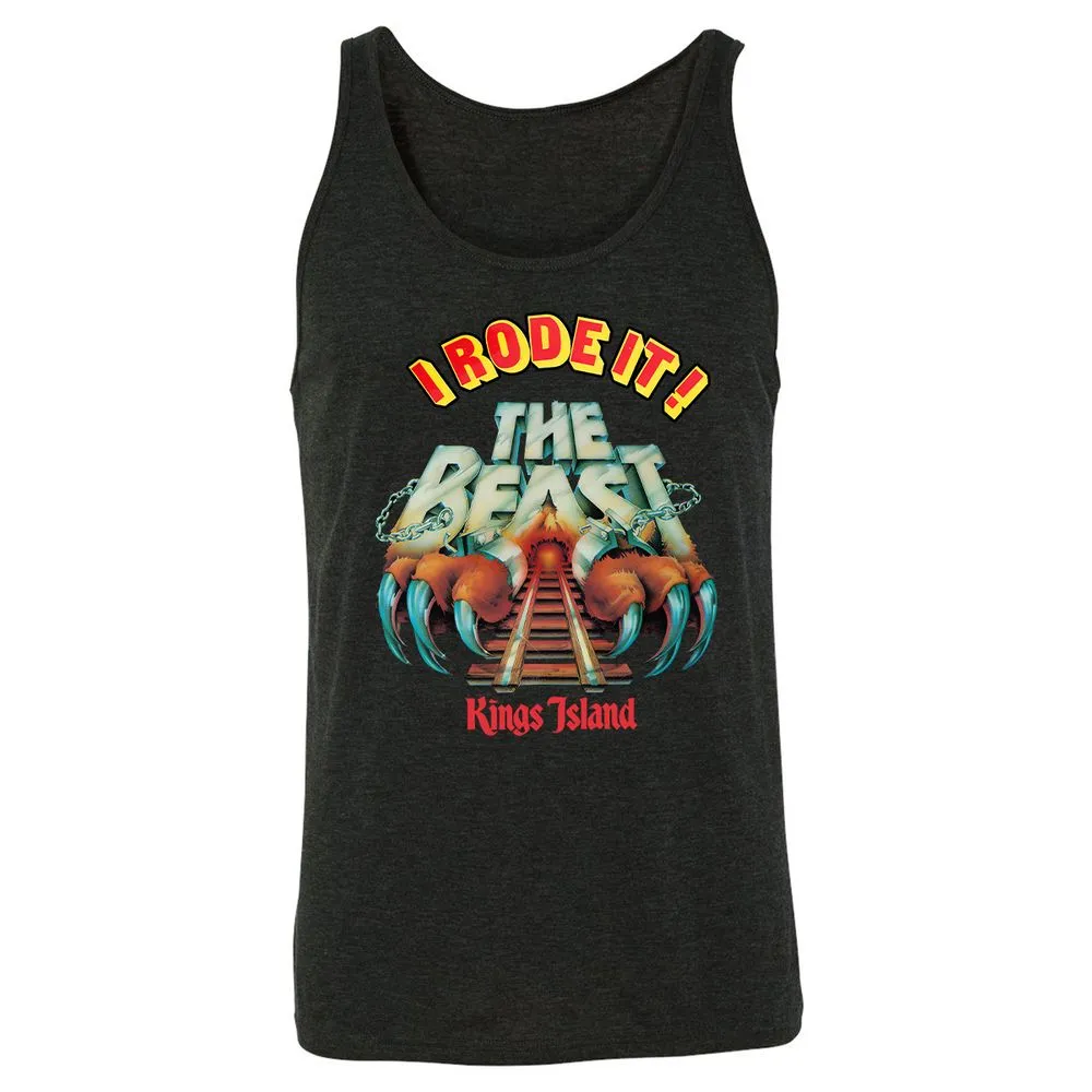 Unisex Jersey Tank - QTQL1UR2 - Charcoal Black Triblend - 5