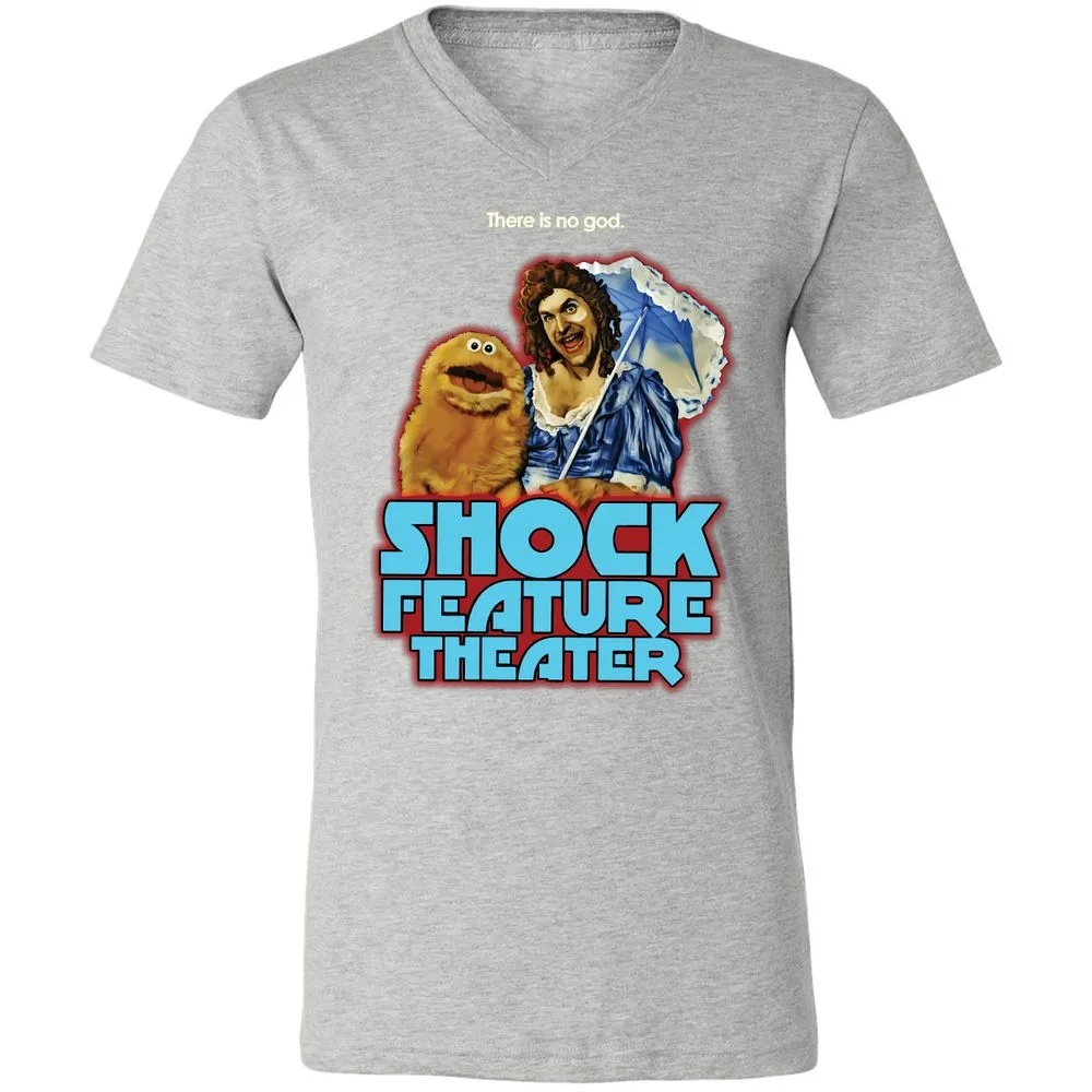 Unisex V-Neck T-Shirt - 7PRJ6ZAE - Athletic Heather - 7
