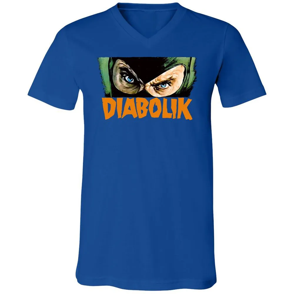 Unisex V-Neck T-Shirt - Y3C3S6F8 - True Royal - 4