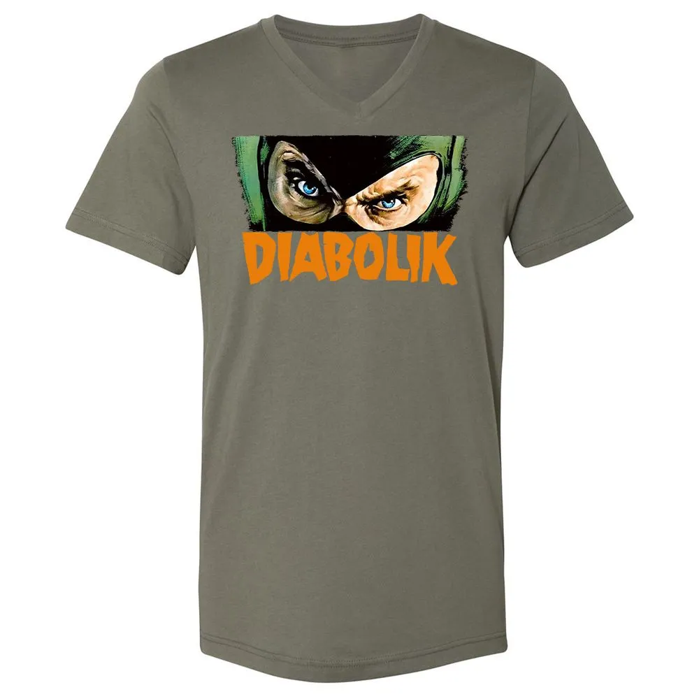 Unisex V-Neck T-Shirt - Y3C3S6F8 - Military Green - 10
