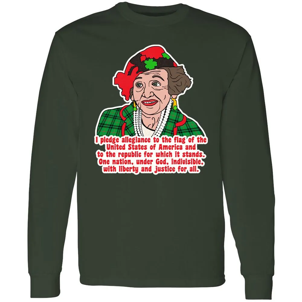 Long Sleeve T-Shirt - ATE44A9B - Forest Green - 4