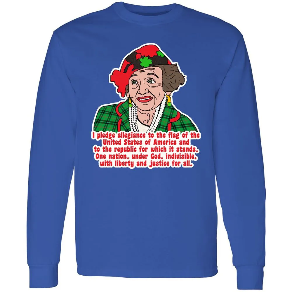 Long Sleeve T-Shirt - ATE44A9B - Royal - 8