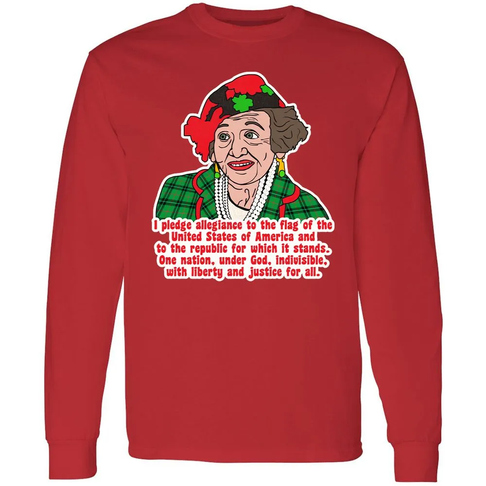 Long Sleeve T-Shirt - ATE44A9B - Red - 14