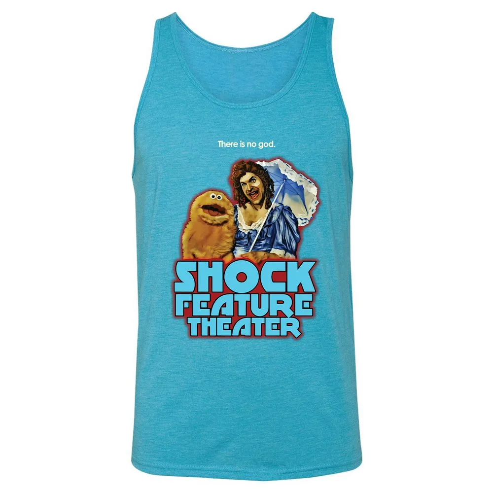 Unisex Jersey Tank - UU2QV8C3 - Aqua Triblend - 3