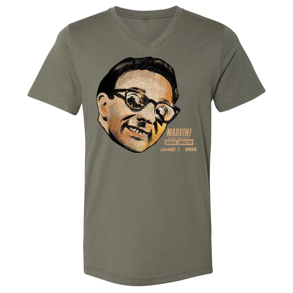 Unisex V-Neck T-Shirt - 1SDGPUSP - Military Green - 10