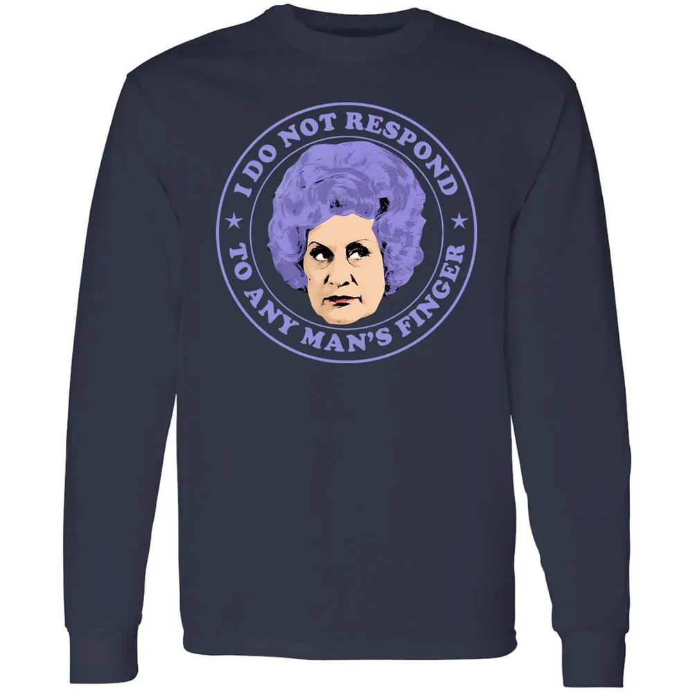 Long Sleeve T-Shirt - V74K9992 - Navy - 2