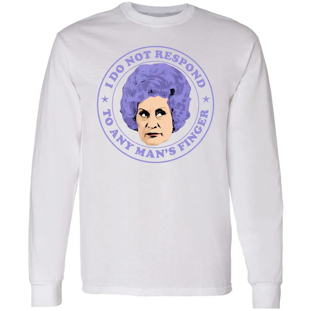 Long Sleeve T-Shirt - V74K9992 - White - 5