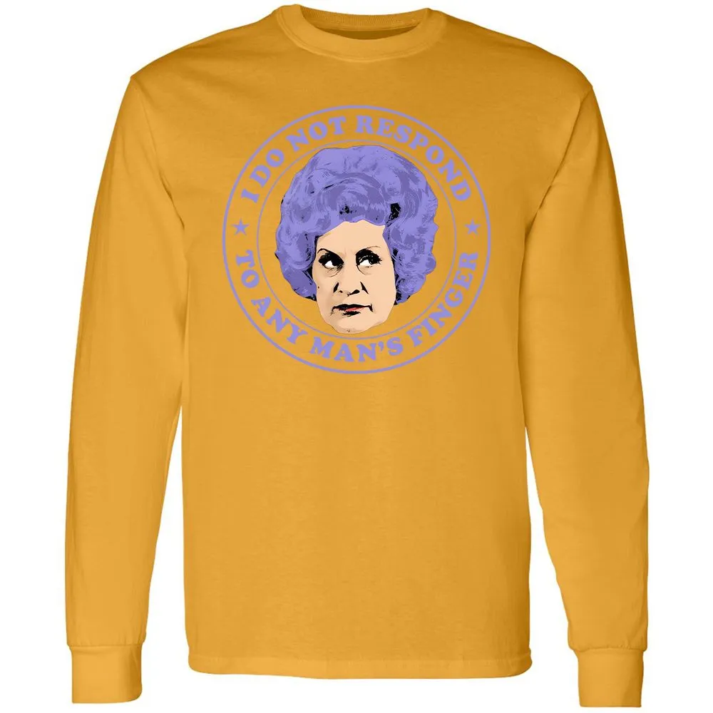 Long Sleeve T-Shirt - V74K9992 - Gold - 9