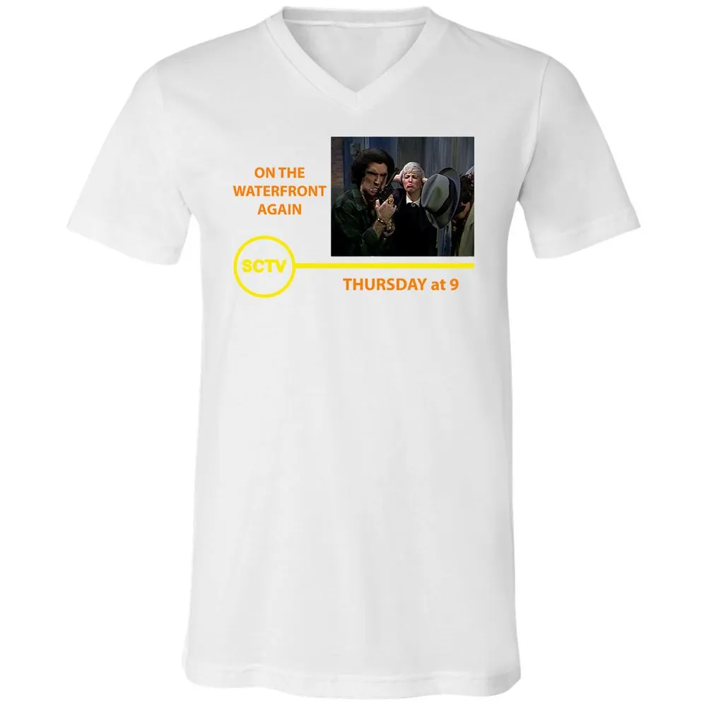 Unisex V-Neck T-Shirt - 7WDQY58V - White - 5