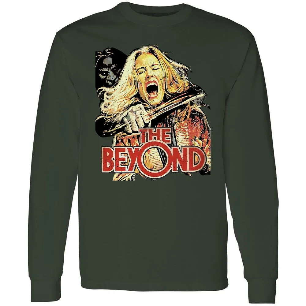 Long Sleeve T-Shirt - UZGZ61GX - Forest Green - 4