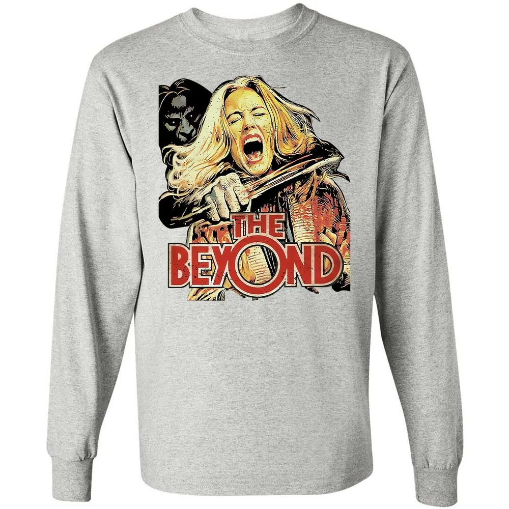 Long Sleeve T-Shirt - UZGZ61GX - Ash - 7