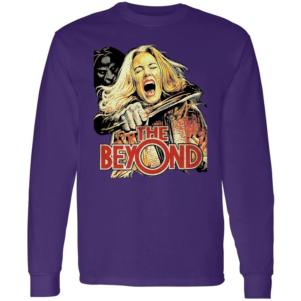 Long Sleeve T-Shirt - UZGZ61GX - Purple - 13