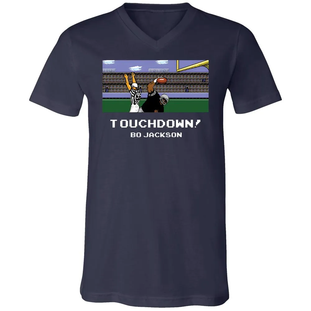 Unisex V-Neck T-Shirt - K492EKGL - Navy - 2