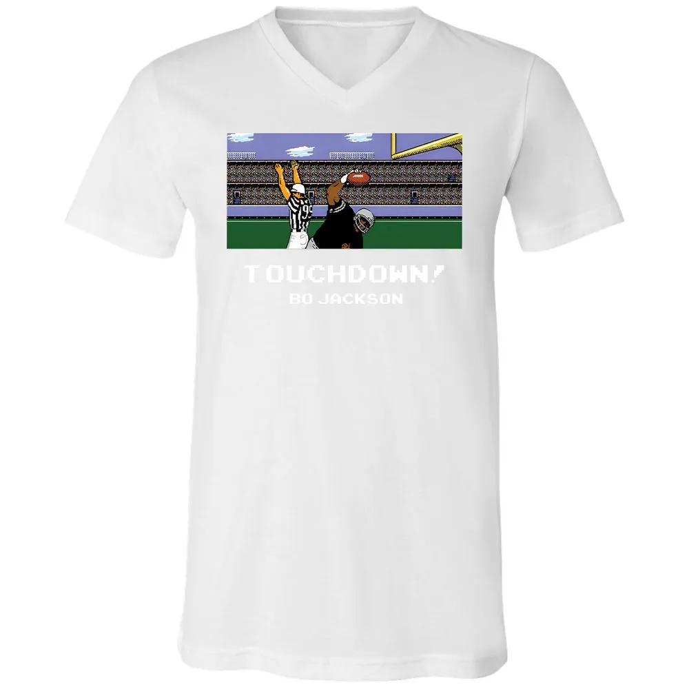 Unisex V-Neck T-Shirt - K492EKGL - White - 5