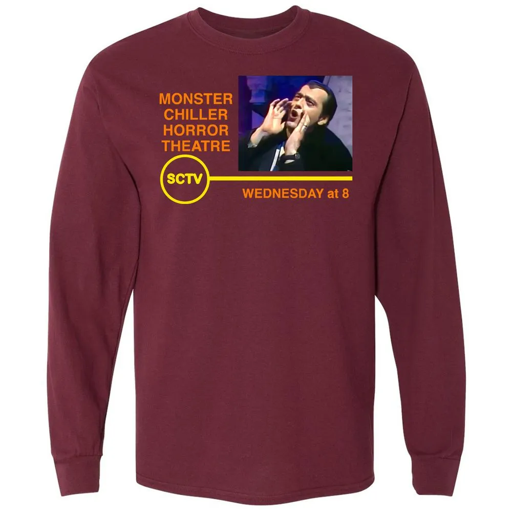 Long Sleeve T-Shirt - GKD1P79F - Maroon - 11