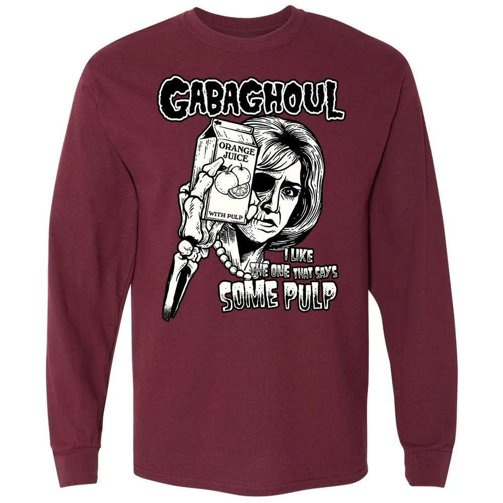Long Sleeve T-Shirt - VH1XBNM6 - Maroon - 11