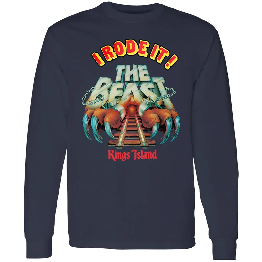 Long Sleeve T-Shirt - 7D4S3V8Y - Navy - 2