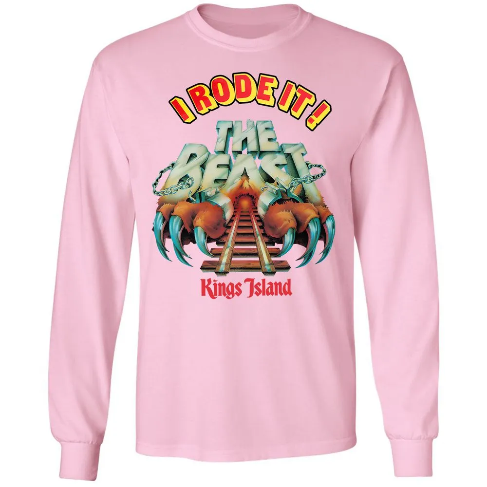 Long Sleeve T-Shirt - 7D4S3V8Y - Light Pink - 3
