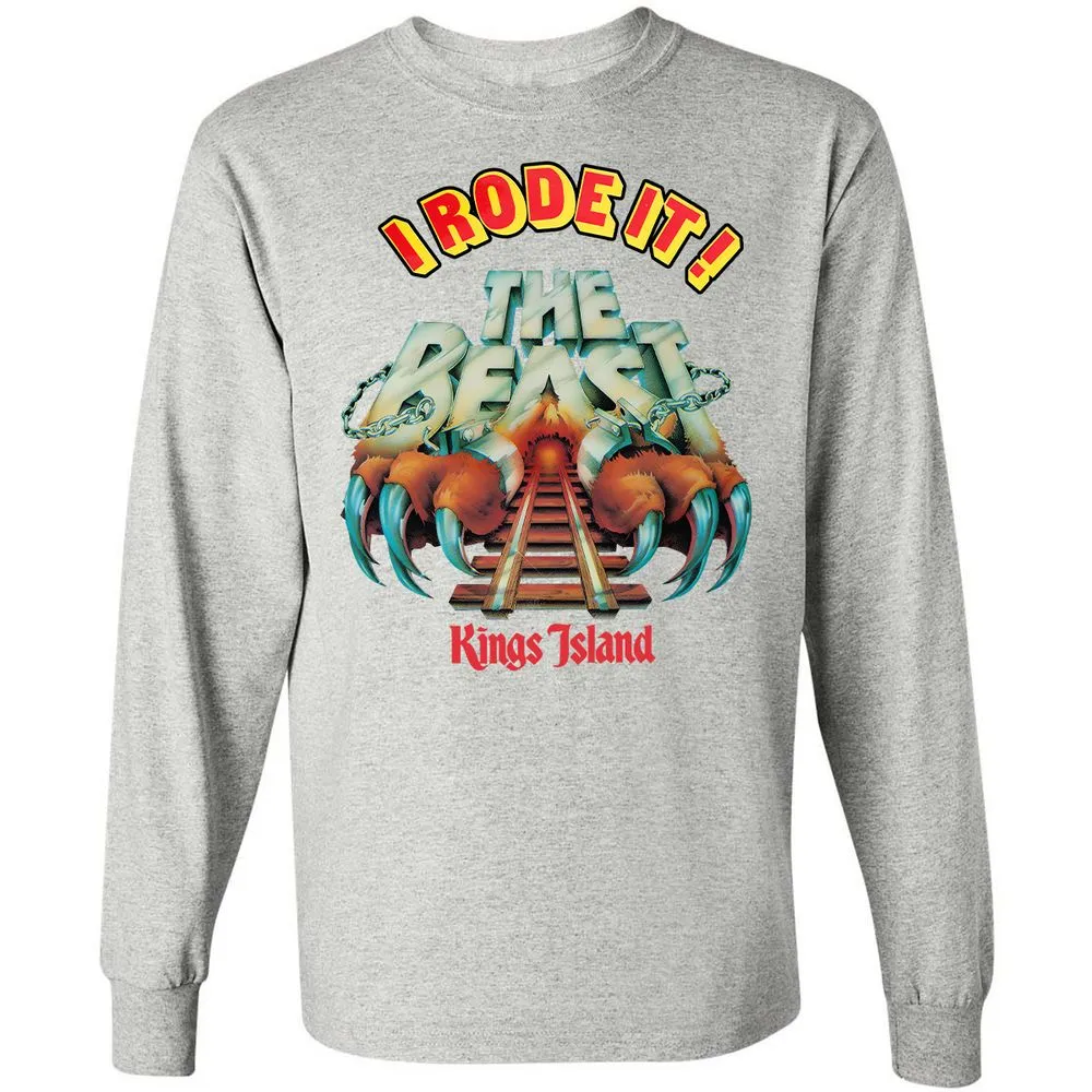 Long Sleeve T-Shirt - 7D4S3V8Y - Ash - 7
