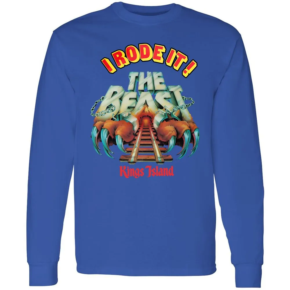 Long Sleeve T-Shirt - 7D4S3V8Y - Royal - 8