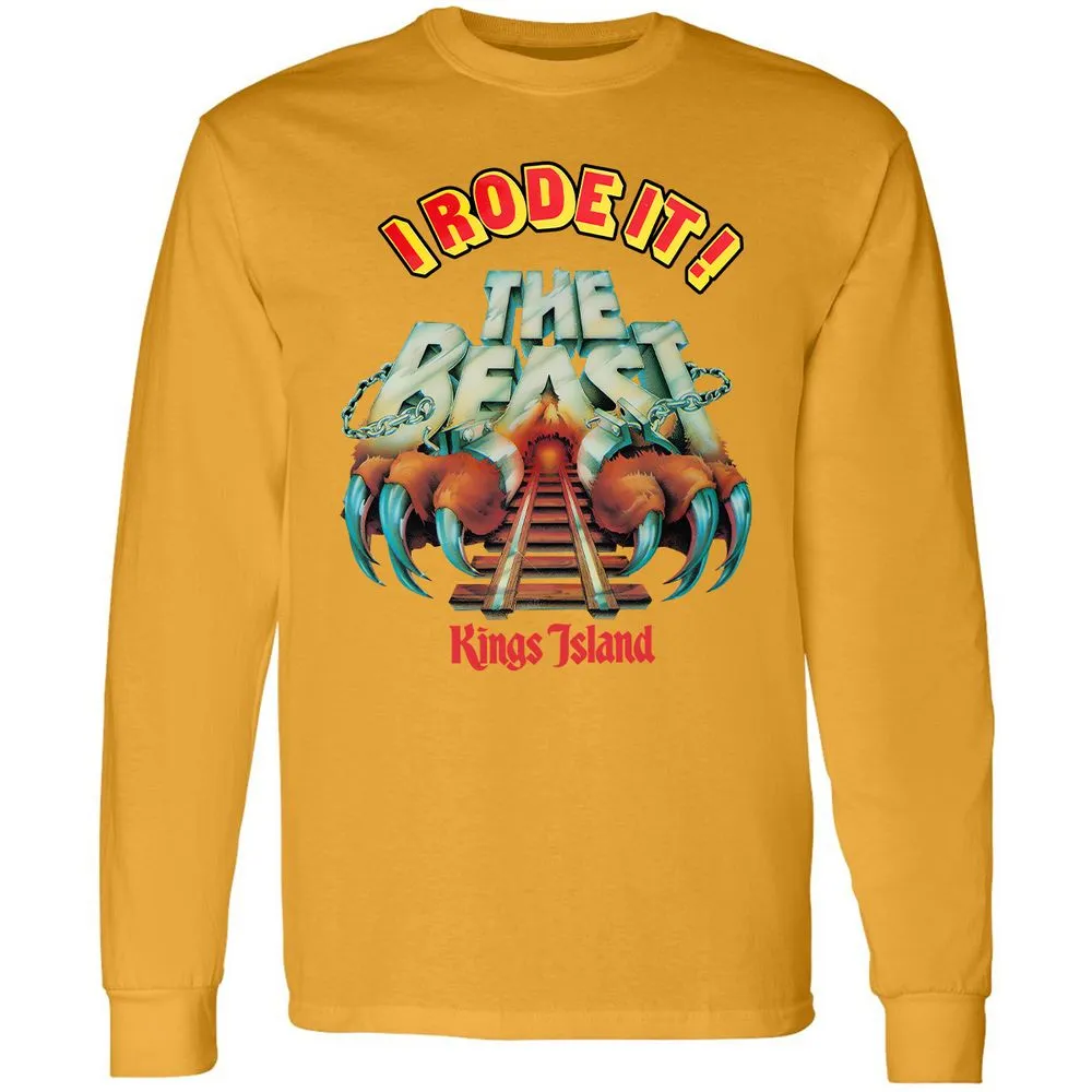 Long Sleeve T-Shirt - 7D4S3V8Y - Gold - 9
