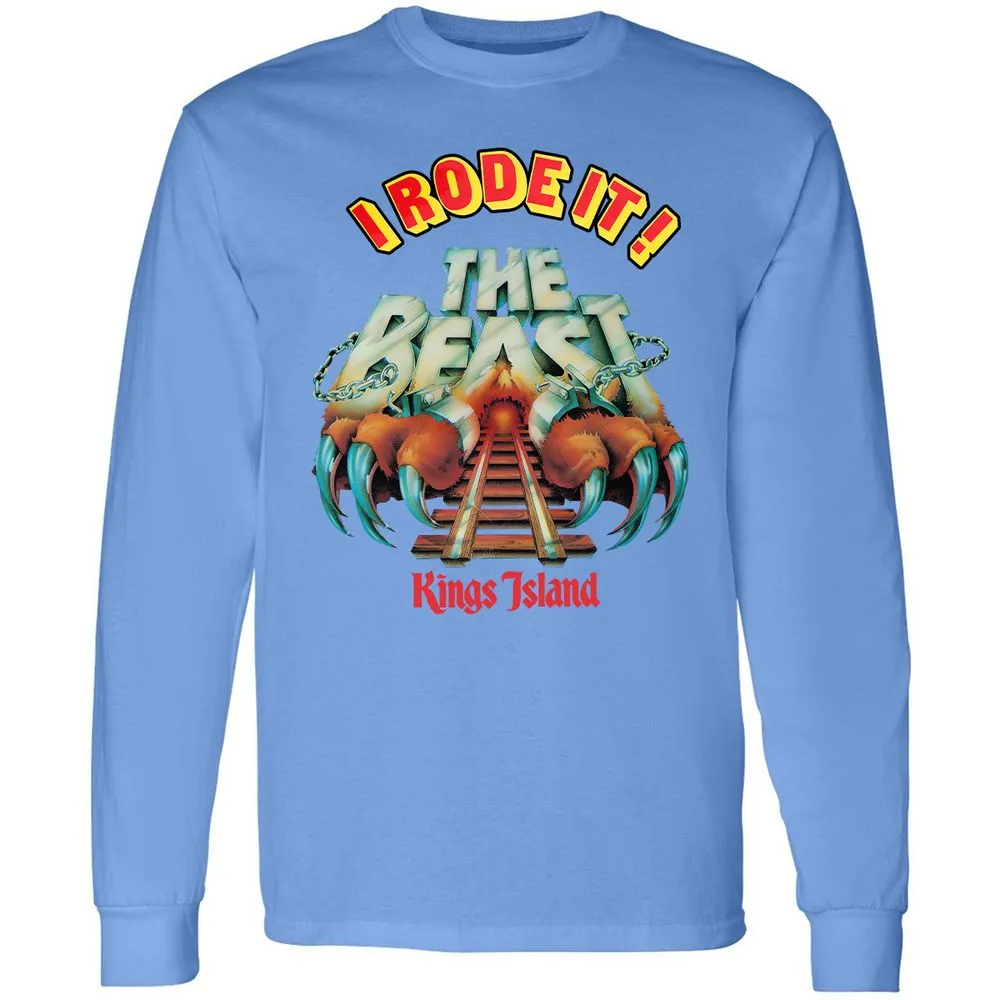 Long Sleeve T-Shirt - 7D4S3V8Y - Carolina Blue - 12
